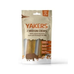 Yakers Dog Chew Medium, 130 g (Pack of 2)